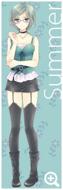 天藤いつき　夏服